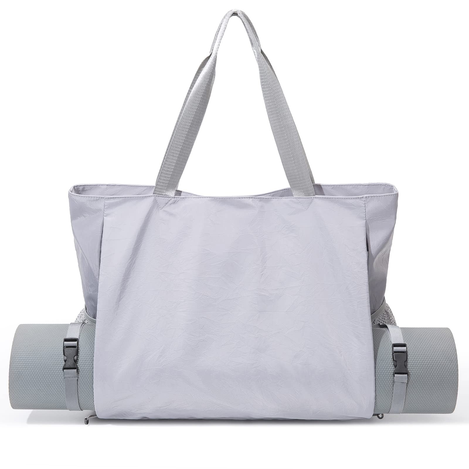 Yoga Mat Bag Waterproof Shoulder Gym Tote Holder Wet Pocket Pilates Beach