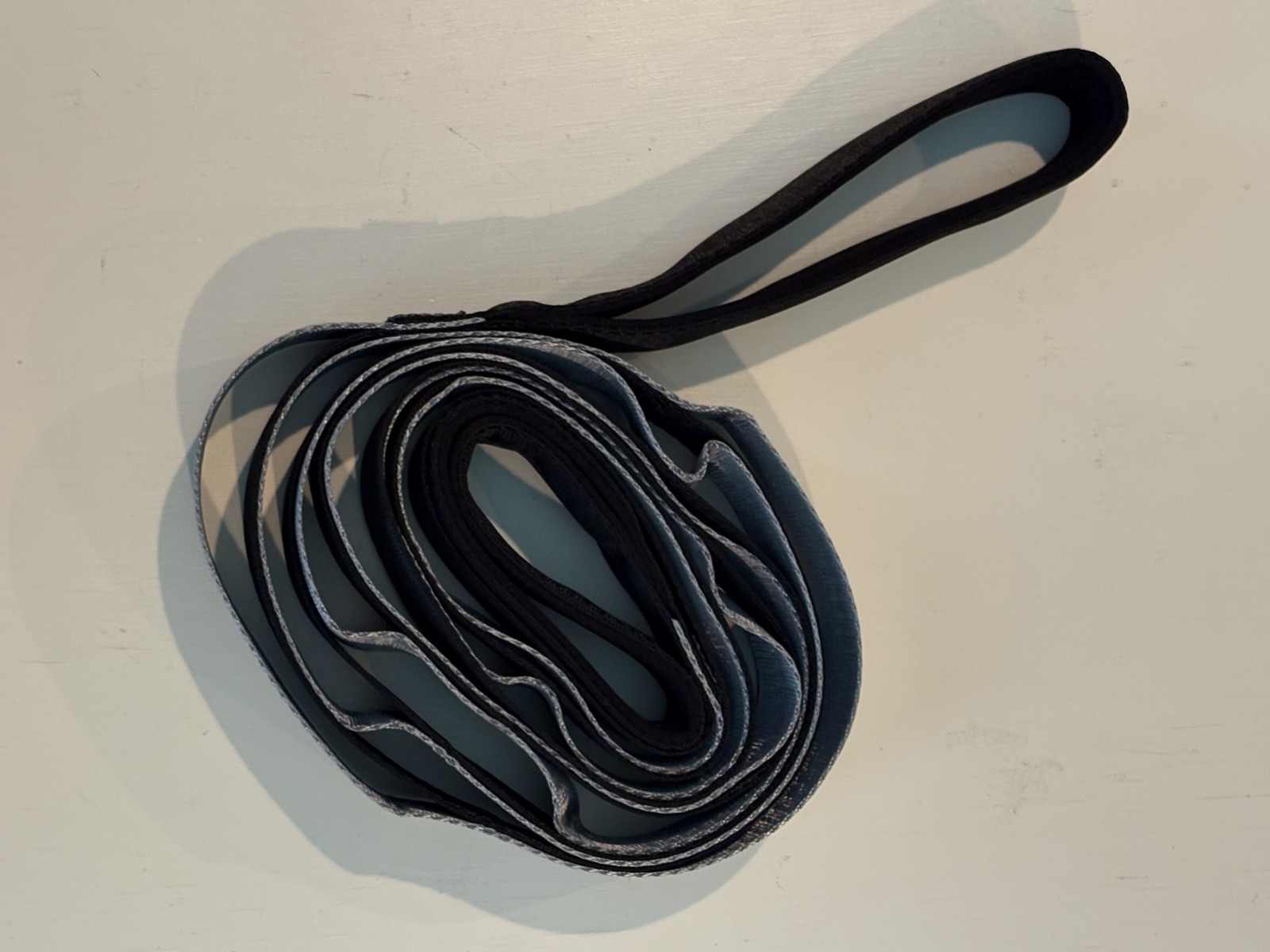 GRADIENT Fitness Stretch Strap YOGA & THERAPY TOOL 12 Loop Padded Handles NEW