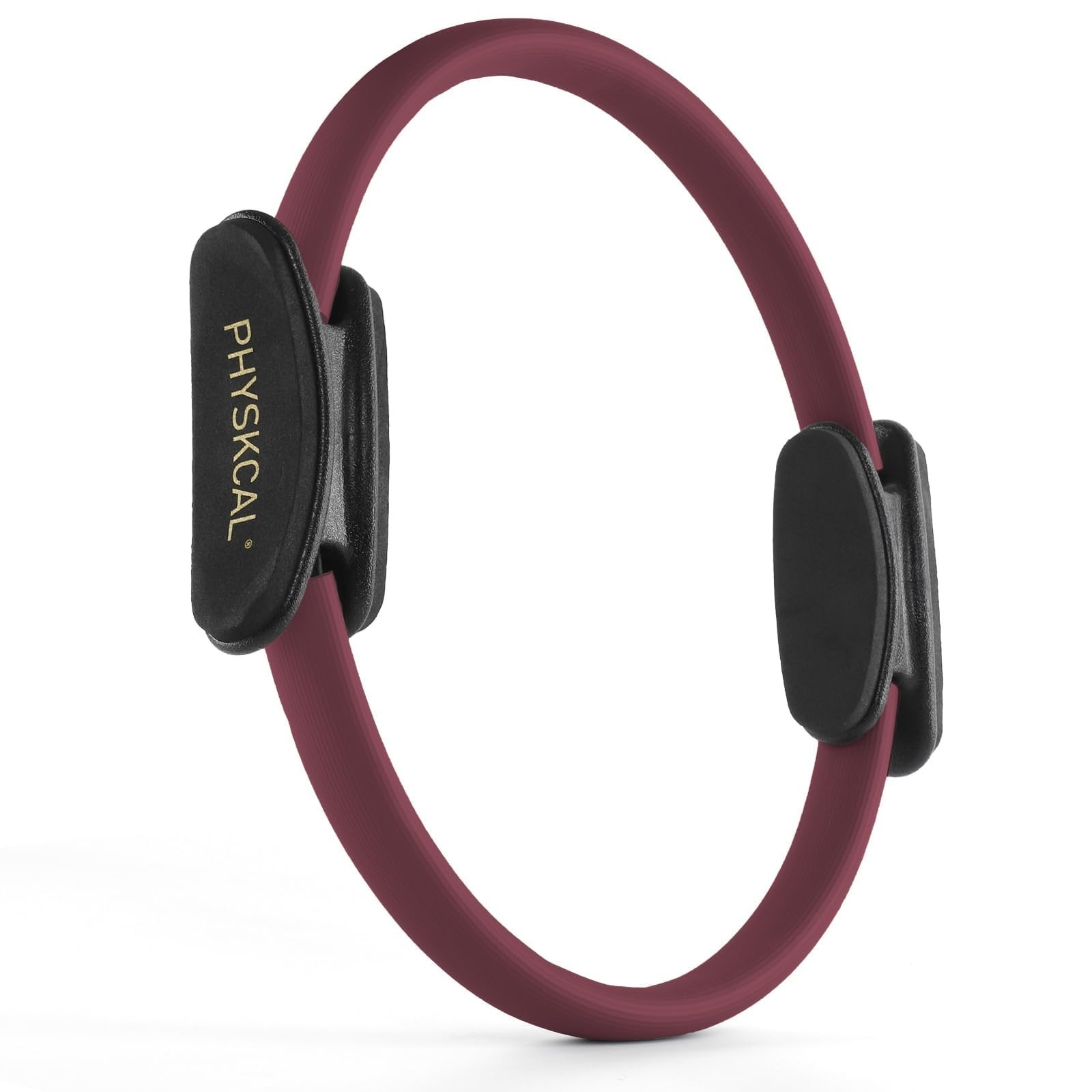 PhysKcal Pilates Ring, 15-Inch Magic Circle with Extra Thick Padded Handles, …