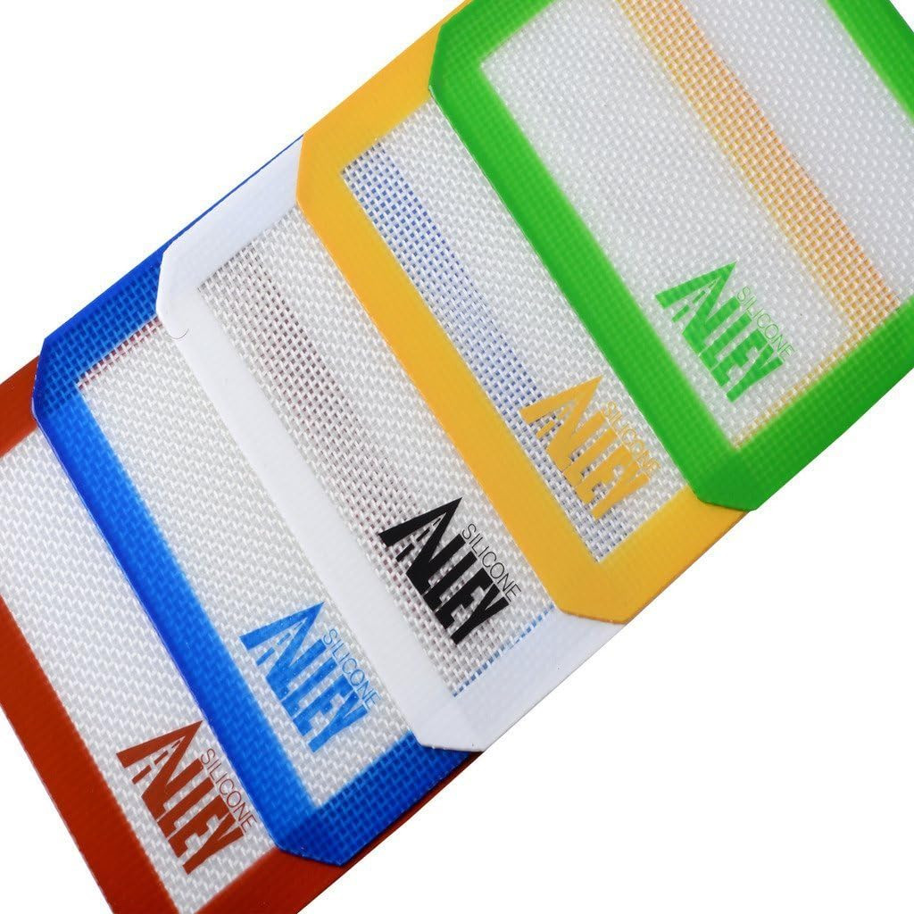 Non-Stick Wax Mat Pad [5-Pack] / Silicone Nonstick Mat Small Rectangle 5&Prime; X 4&Prime; –