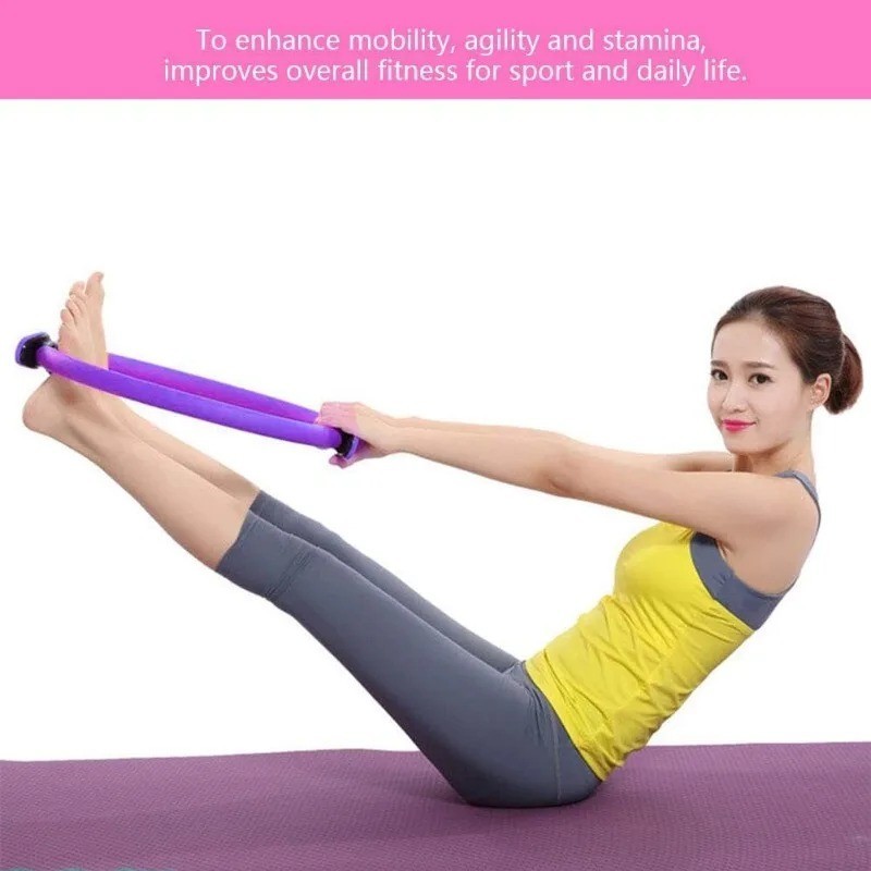 Dual Grip Pilates Ring Magic Circle Fitness Yoga Exercise Body Toning