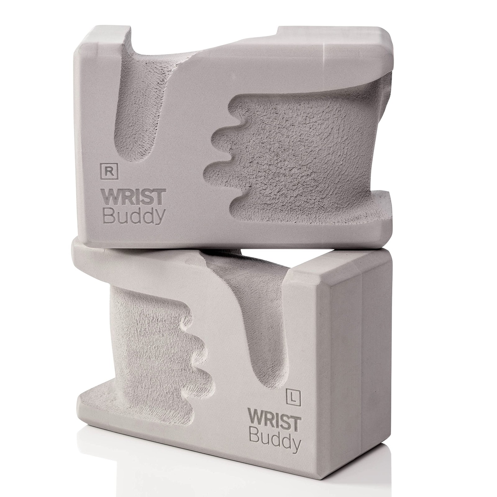 WRISTBuddy® HandShaped Ergonomic Yoga Blocks for Optimal Wrist Support During…