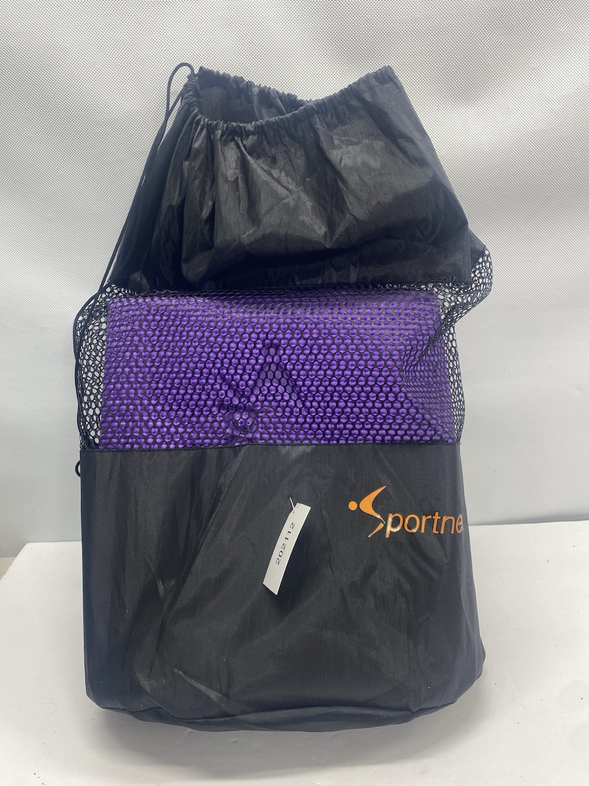 Sportneer Folding Yoga Travel Fitness Mat 1/3&Prime; Thick 68&Prime;LX24&Prime;W Purple