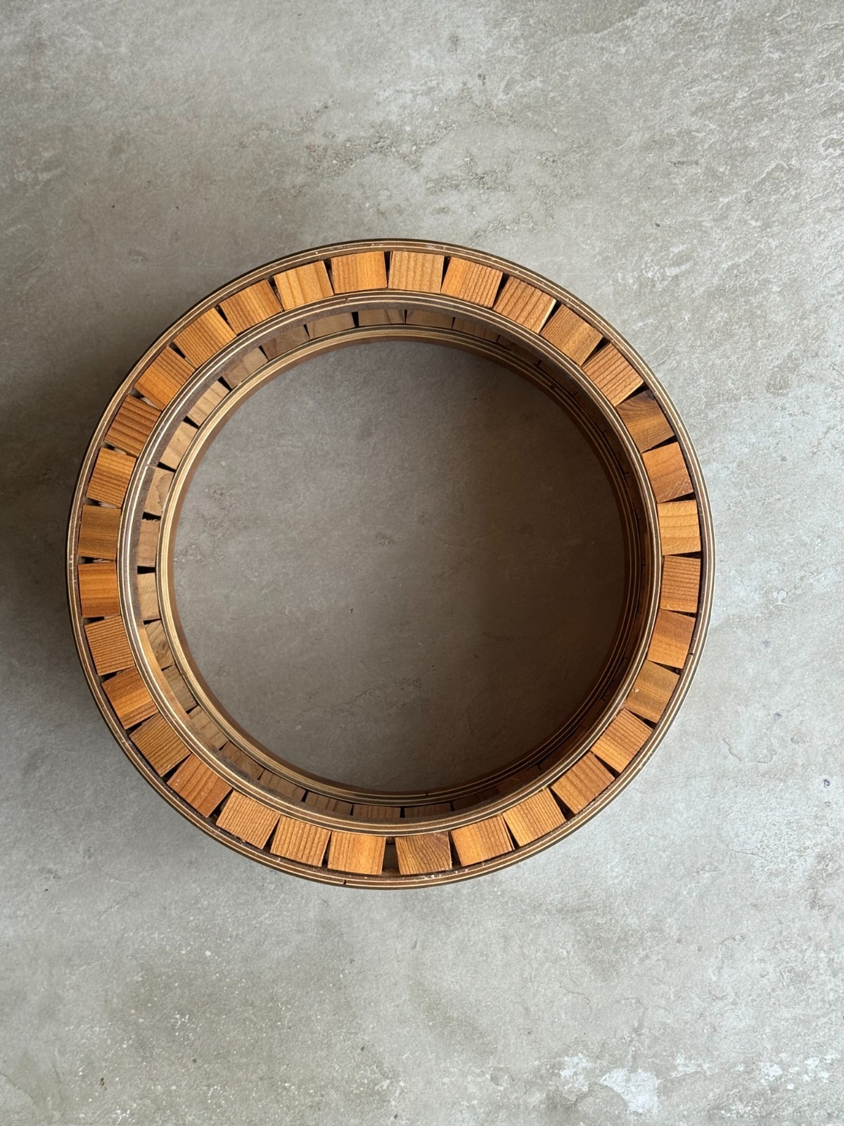 Original Dharma Yoga Wheel – Hand Crafted Wood – Rare – Yoga, Stretching