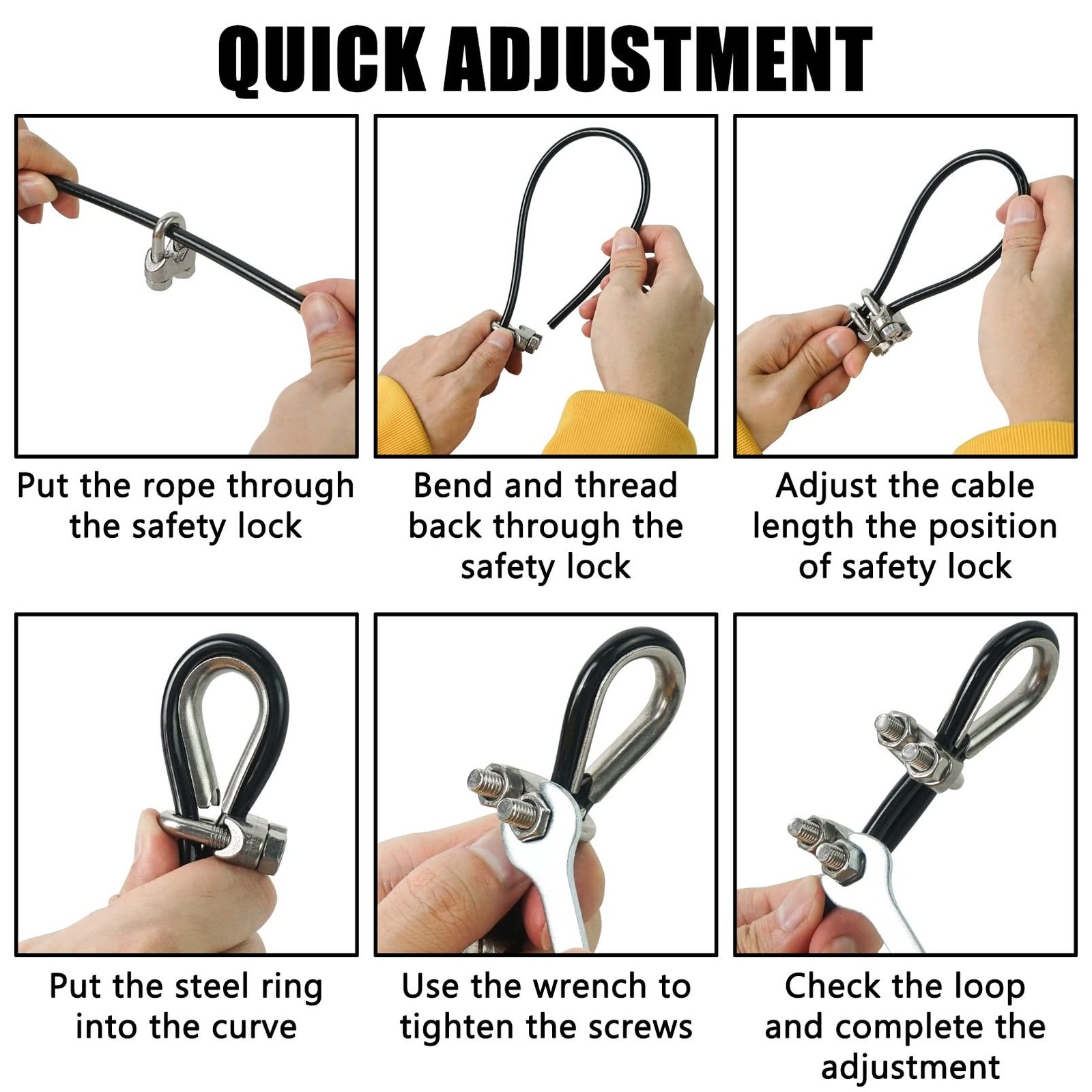 Luwint Fitness Pulley Cable Replacement, 79 » 118 » 157 » Adjustable Gym Cabl…