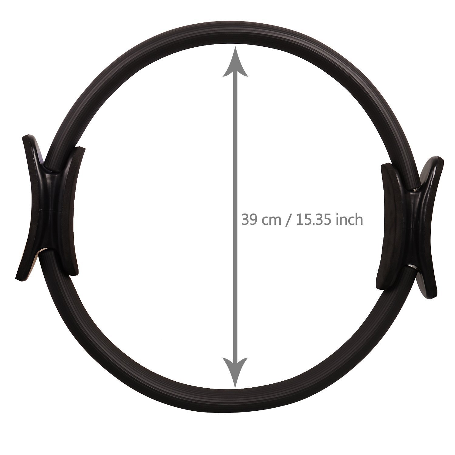 New Dual Grip Resistance Training Pilates Ring Fitness Circle Flexible Exercise