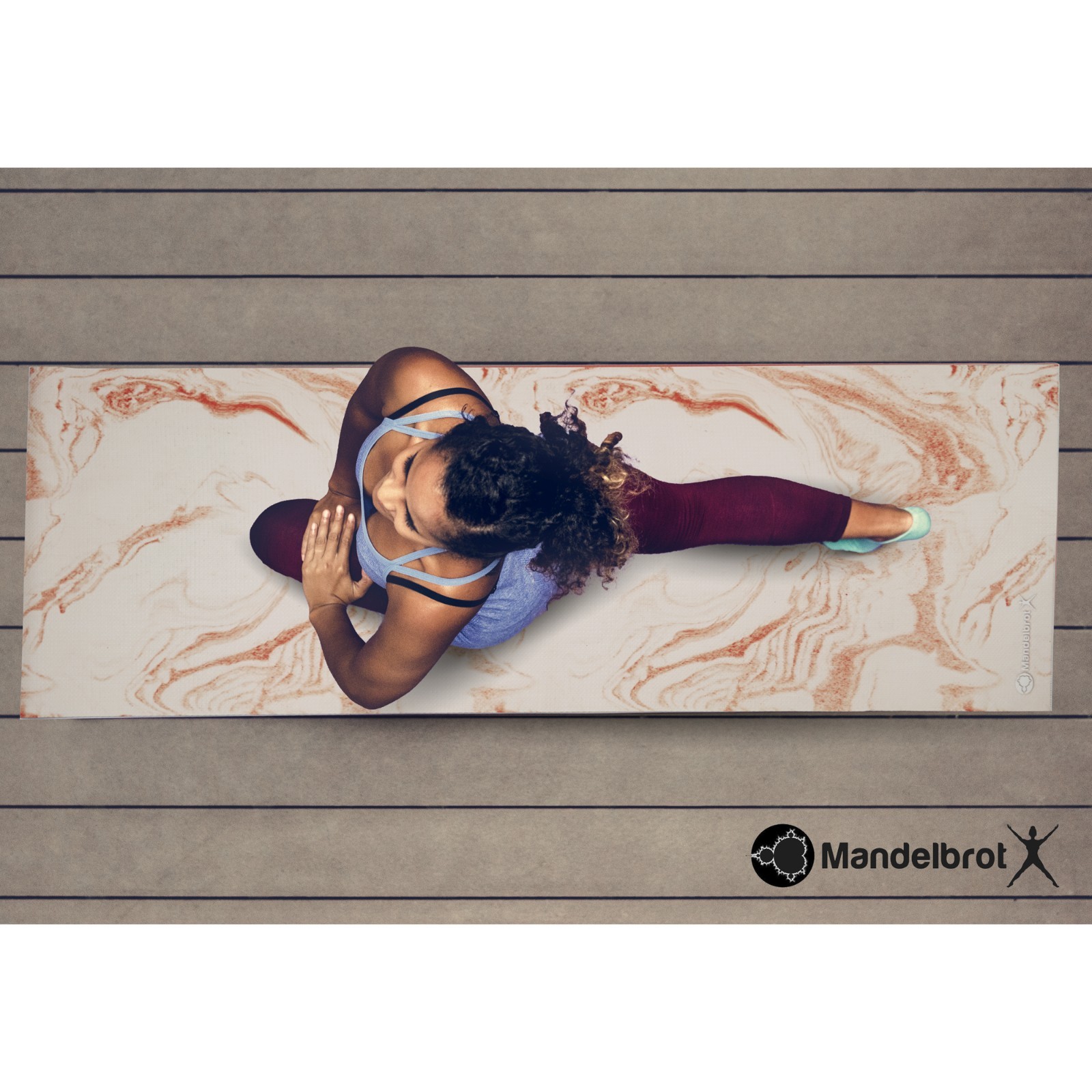 Case Lot- 12 Yoga Mats, Women & Men | Non-Slip, Extra Thick 5 mm, Large Size