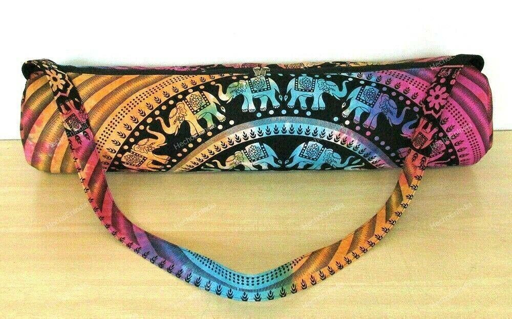 Indian Yoga Mat Carrier Bag Round Mandala Best Quality Bag Shoulder