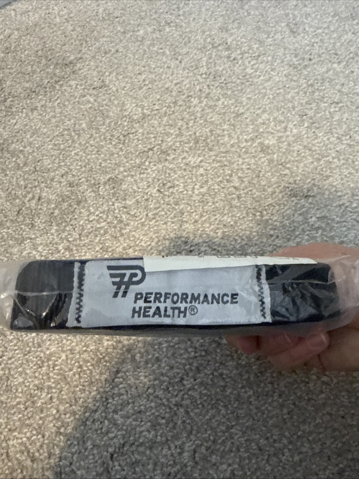 Performance Health Stretch Strap 74” X 1”Black Yoga Physical Therapy 10 Loop