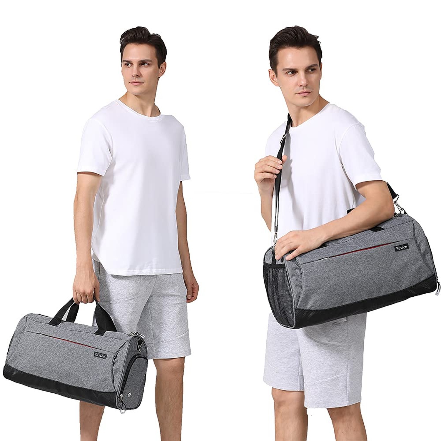 Sports Small Gym Bag for Men and Women Travel Duffel Bag Workout Bag with Sho…
