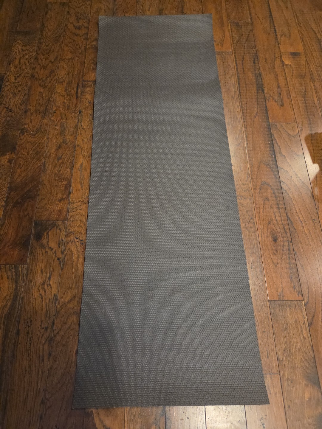 HOTWORX Brown Yoga Mat & Gray Black Non-Slip Towel & Black Rectangular Carry Bag