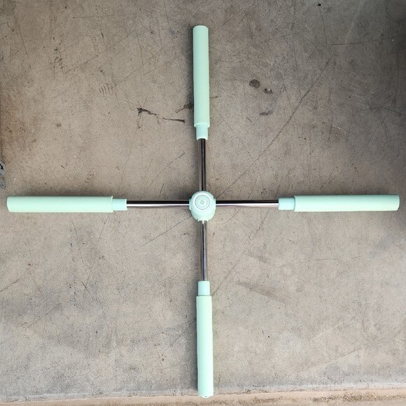 Body Tree Posture Corrector Yoga Cross Stick Adjustable Compact Light Mint