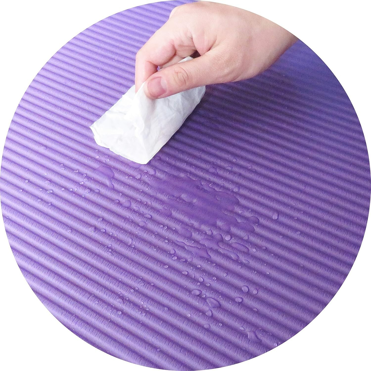 1/2 Inch Thick Yoga Mat Exercise Mat Gym Sport Yoga Pilates Mat 71&Prime;L x 24&Prime;W Mat