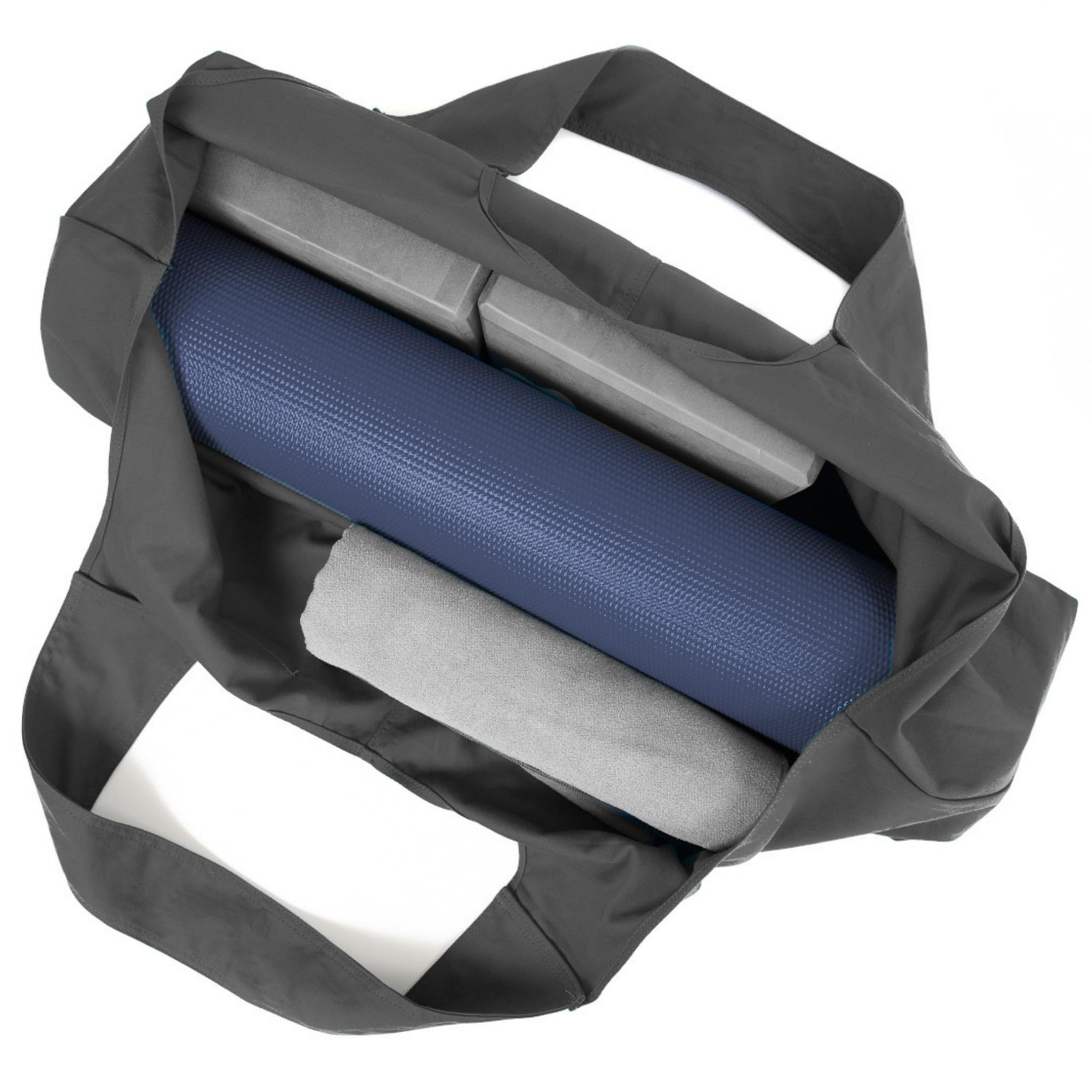 Yogiii Yoga Mat Bag | The ORIGINAL YogiiiTotePRO | Large L, Ash Gray