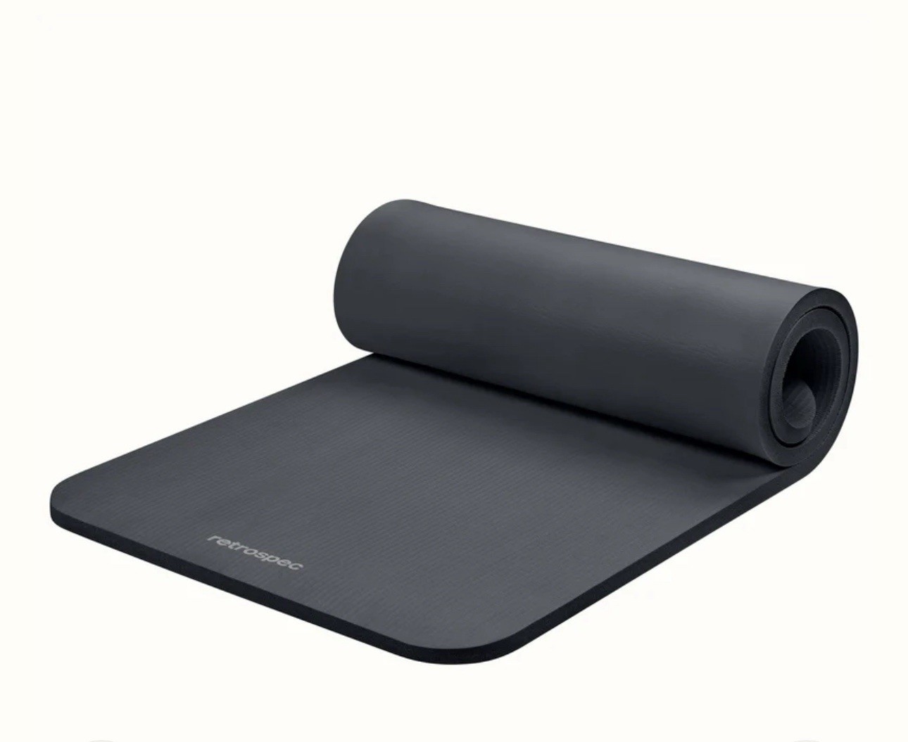Retrospec Solana Yoga Mat 1&Prime; Thick With Nylon Strap For Men & Women – Non Slip