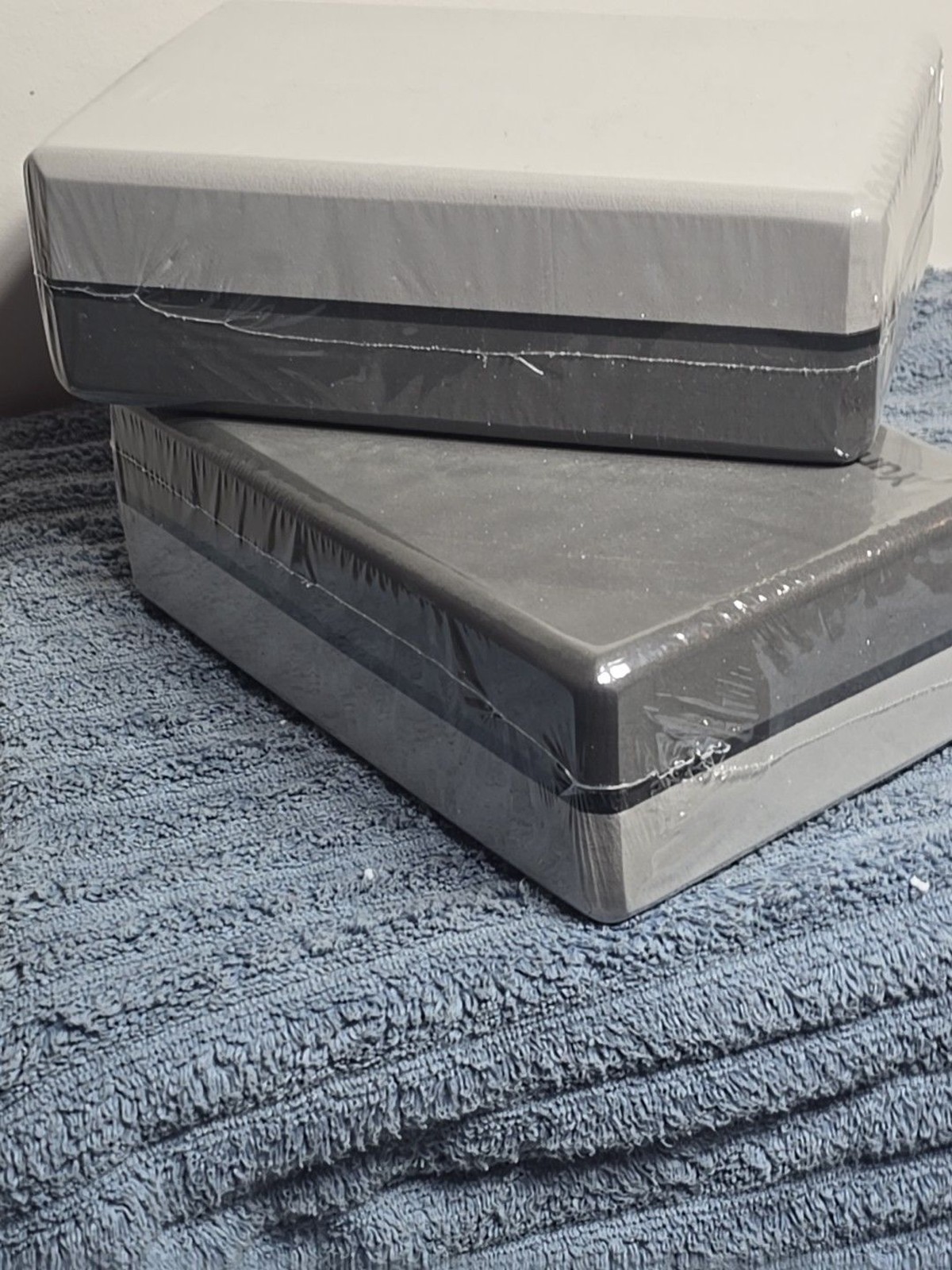Yunmai Yoga Brick Set of 2 Foam Block High Density Odorless Grey