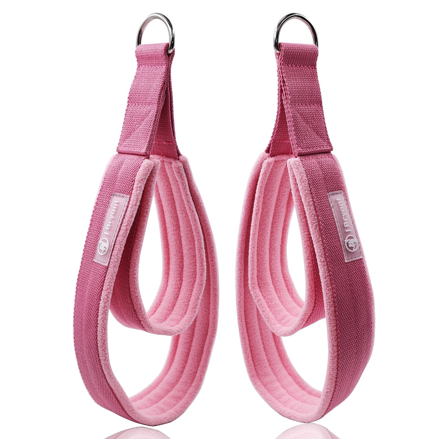 J Bryant Pilates Double Loop Straps for Reformer Fitness D-Ring Straps,Yoga E…
