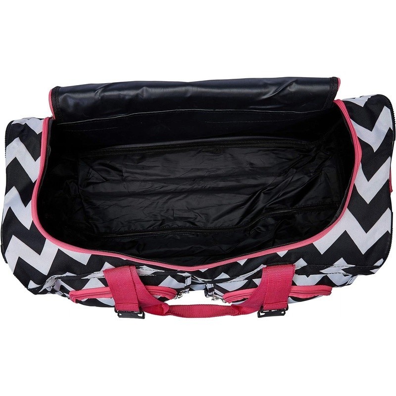 22 Inch Rolling Duffel Bag Soft-Sided Travel Bag W/ Wheels Heavy Duty Zipper