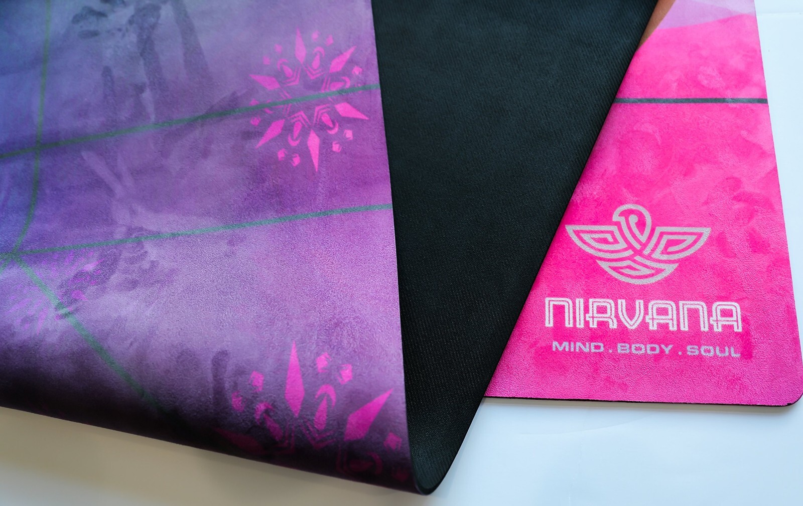 NIRVANA Pro Yoga MAT Large 72in x 26 in x 4.5mm Thick Non Slip Yoga Mat with Bag