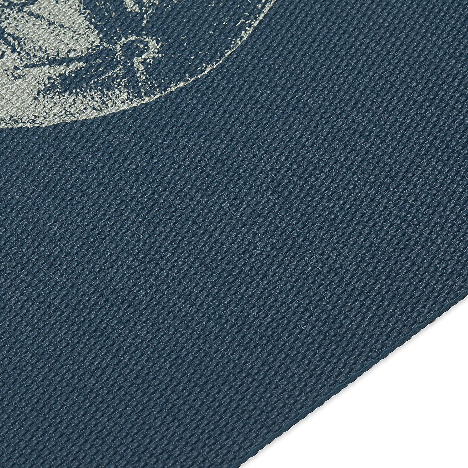 Gaiam Yoga Mat – Premium 6Mm Print Reversible Extra Thick Non Slip Exercise & Fi