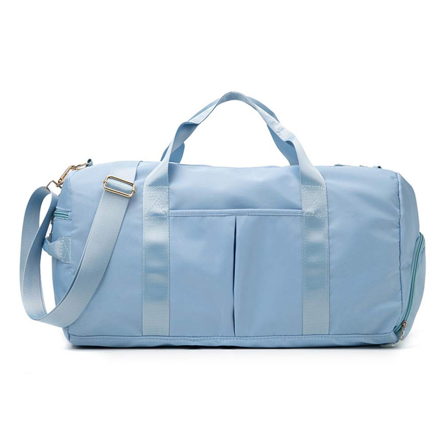 Sports Gym Bag for Women or Men Travel Duffel Bag with Wet Pocket and Shoes C…