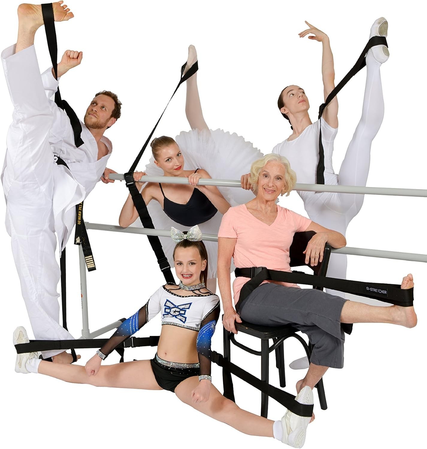 Si-Stretcher Stretching and Flexibility aid for Martial Artists, Dancers, Gym…
