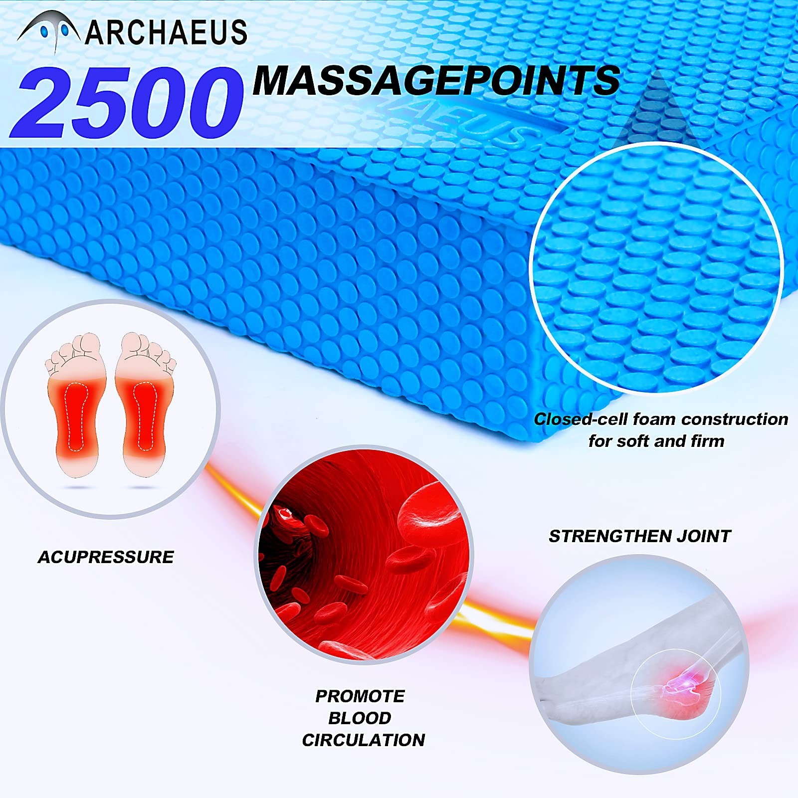 Balance Pad,Foam Pad,Foam Balance Pad,Physical Therapy,Knee and Ankle Exercis…