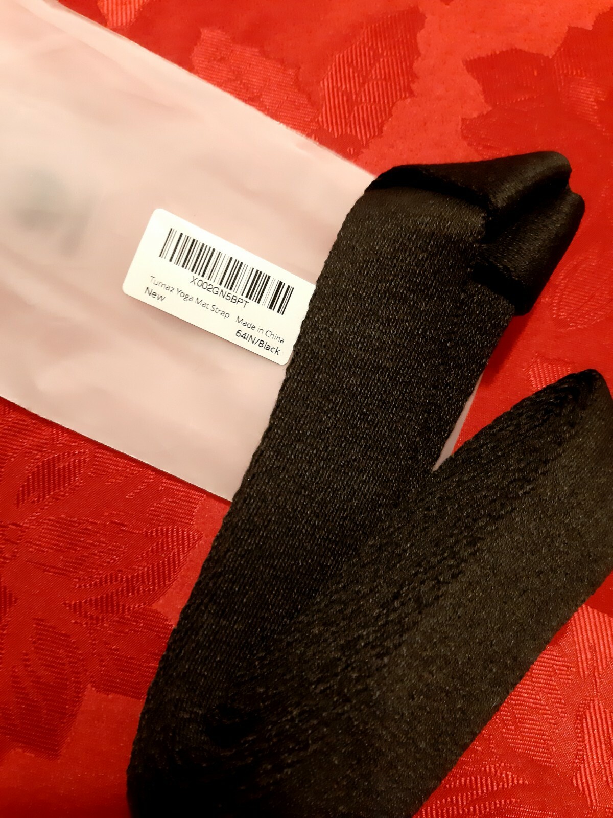 NEW Black Tumaz Yoga Mat Strap Sling Carrier (64 in) – Thick and Durable