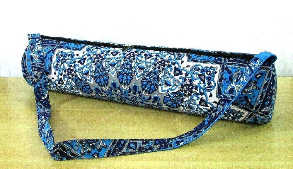 Indian Mandala Yoga Bag Beach Gym Mat Carrier Bags With Shoulder Strap