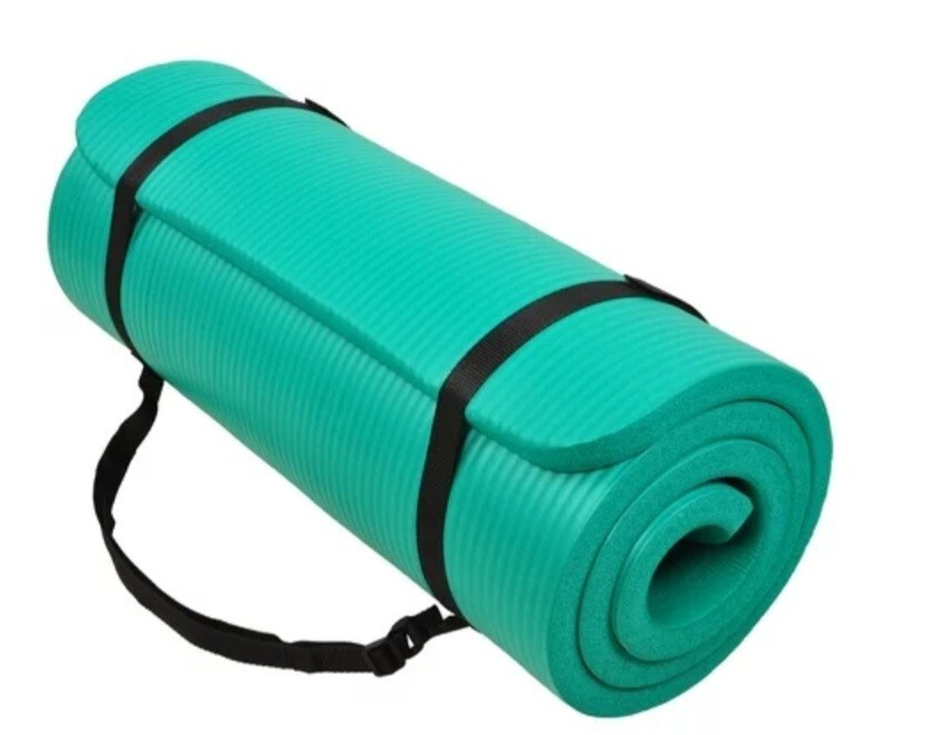 BalanceFrom All Purpose 1-Inch Extra Thick High Density Anti-Tear Exercise Yoga