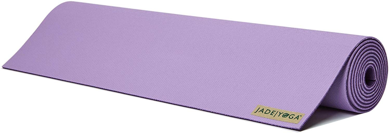 Jade Yoga 868P Travel Mat, Purple, 1/8&Prime; 24&Prime; x 68&Prime;