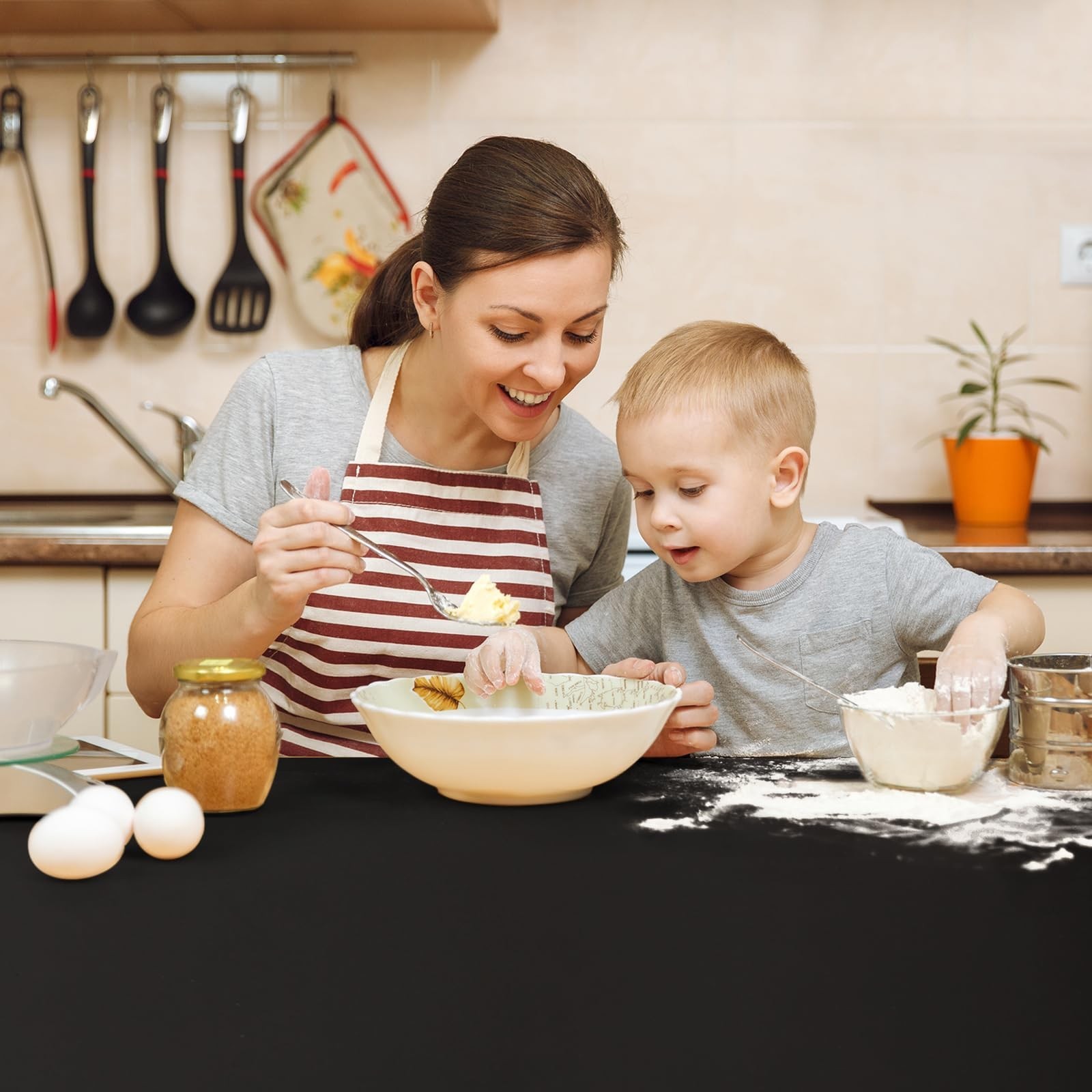 Large Silicone Mat, 72”x16” Heat Resistant Mats for Countertop, Cutt