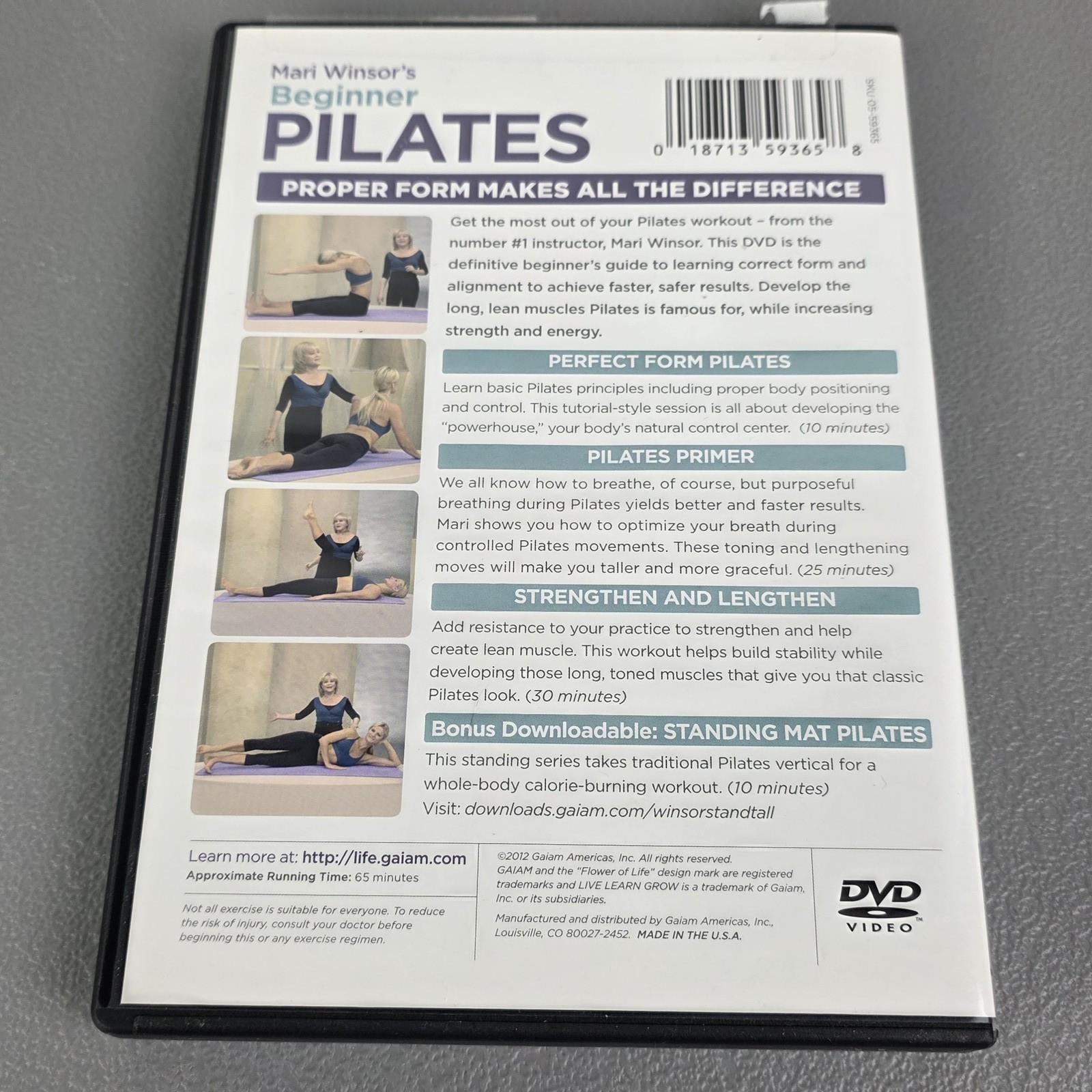 Fitness DVD Lot: Pilates, Yoga, Dance Aerobics – Mari Winsor, Denise Austin