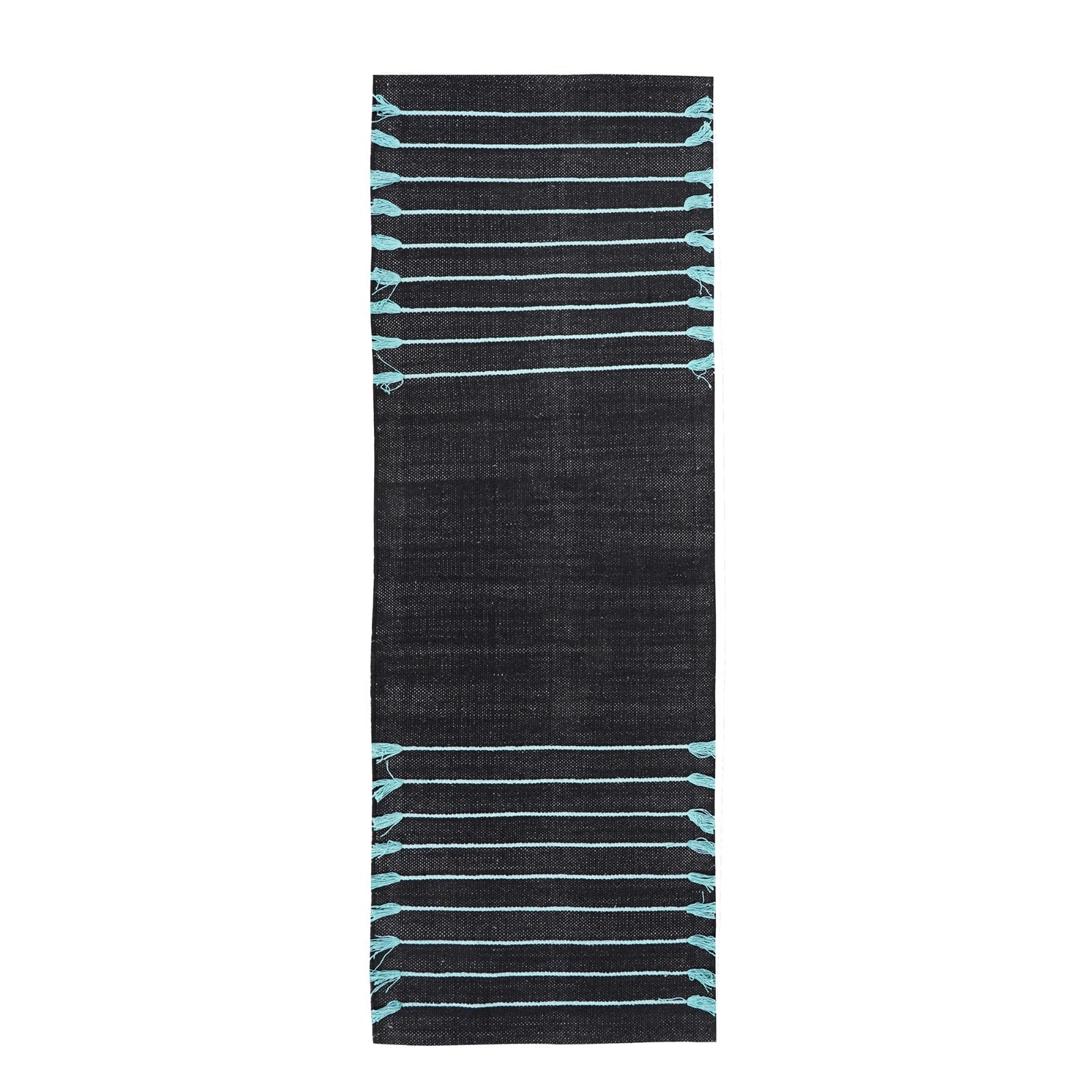 Yoga Mat Thick Non Slip Organic Cotton Exercise Workout Mat Pilates Rug 2×6 FT