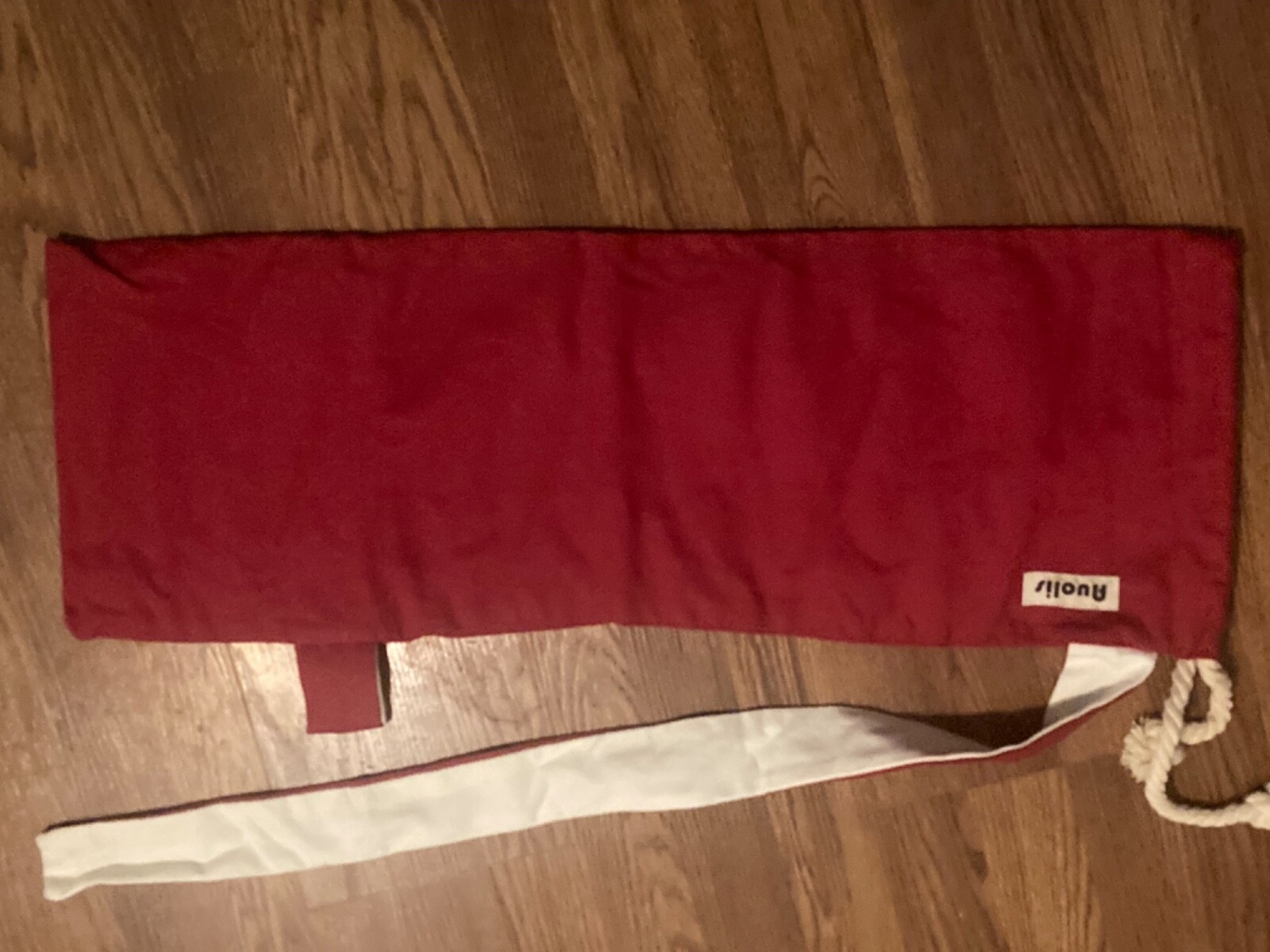 Aoulis Red Large Yoga Mat Carrier Bag New Yoga Bag With Outer Zipped Pocket