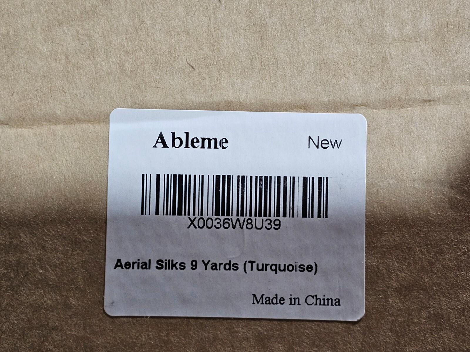 Ableme Aerial Yoga Silks 9 Yards Hammock Low-Medium Stretch for Aerial Turquoise