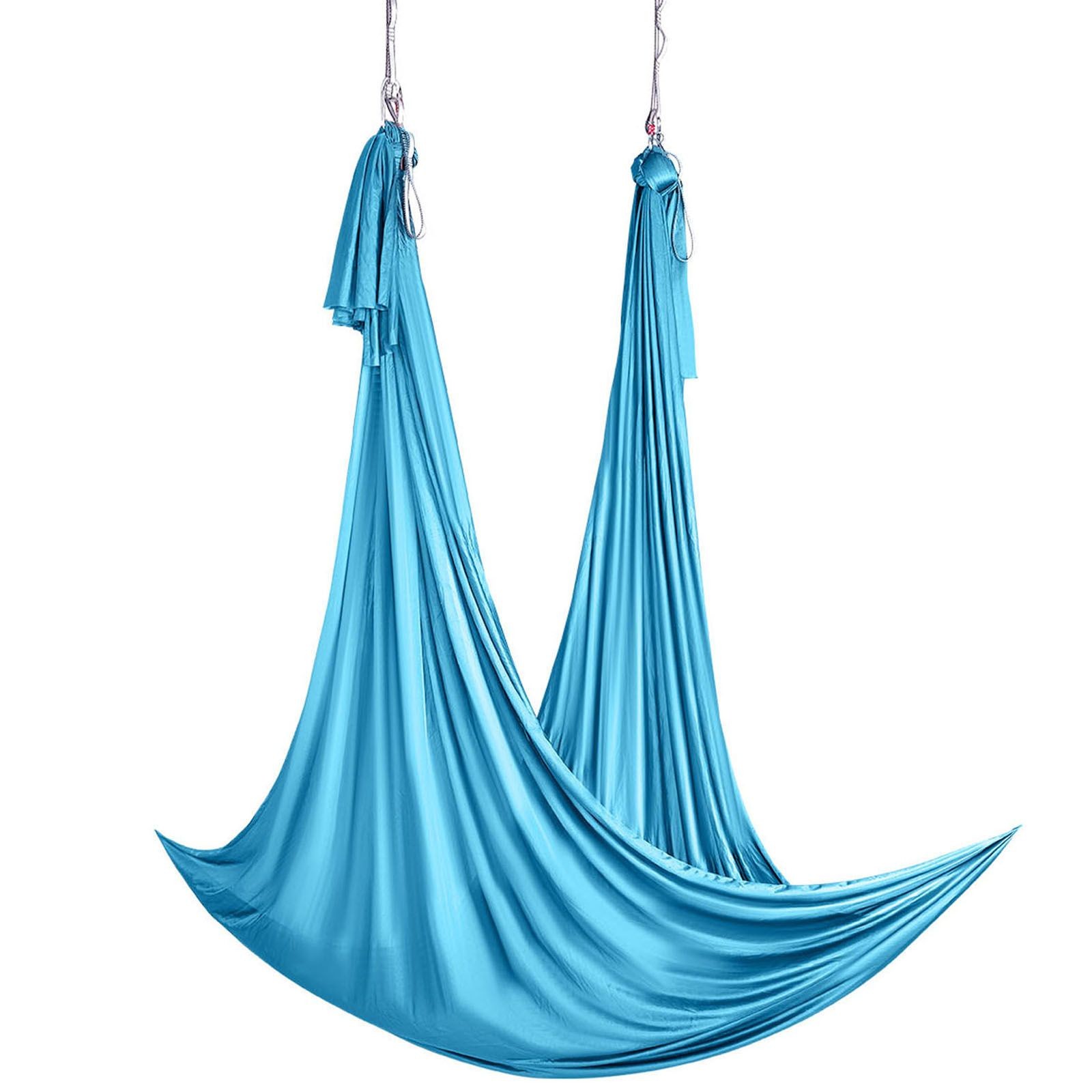 Aerial Yoga Hammock & Swing, 5.5 Yards, Aerial Yoga Starter Kit with 100gsm