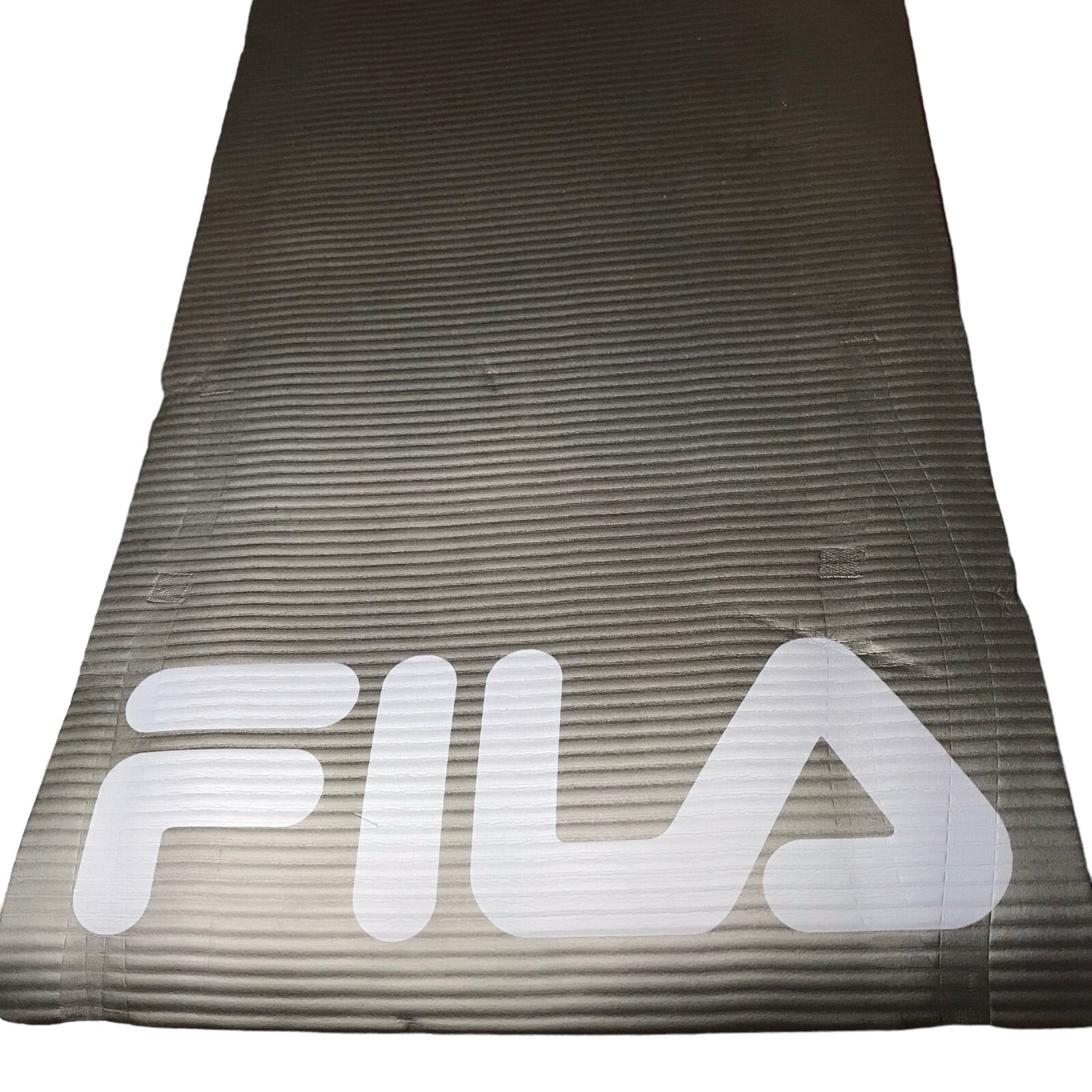 FILA Yoga Mat Sling Carrying Handle Fitness Foam Stretching Pad 3/8&Prime; Thick 10mm