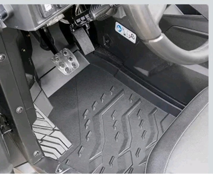 TPE Floor Mats for Can-Am Commander Trail Sport, Front Row Floor Liners All W…
