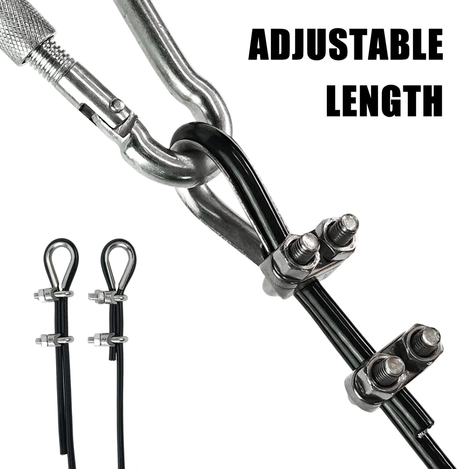Luwint Fitness Pulley Cable Replacement, 79 » 118 » 157 » Adjustable Gym Cabl…