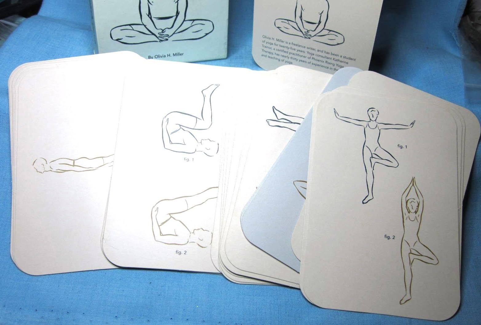 The Yoga Deck By Olivia H Miller Set Pose Cards Exercise – Complete Set