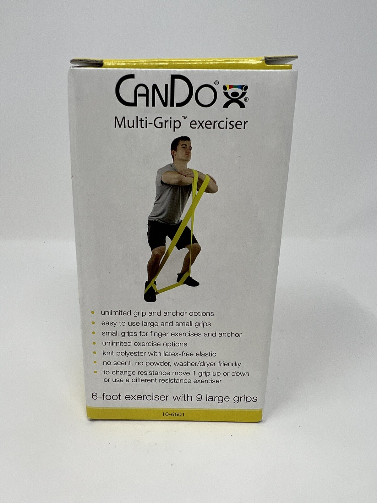 CanDo® Multi-Grip™ Exerciser 10-6601 X light 3Lbs 6 Foot Exerciser