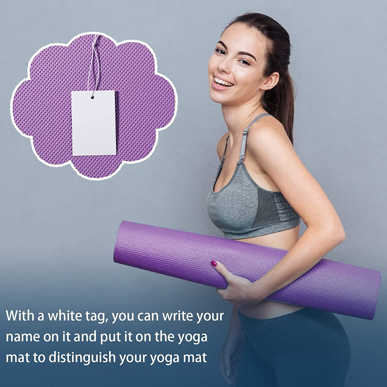 10 Pack Yoga Mats Bulk, 68&Prime; x 24&Prime; x 4mm Thick for Kids Multicolor