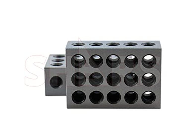 Shars 4 Pairs 123 Economy Blocks (1&Prime;x2&Prime;x3&Prime;) w/23 holes 303-5500(4) S