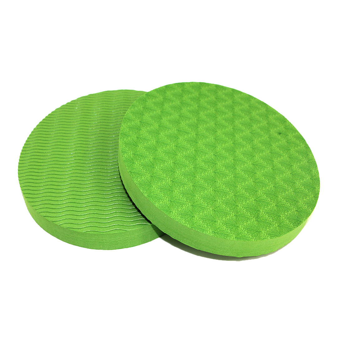 1pair Thick Round EVA Foam Yoga Knee Pad Elbow Fitness Non-Slip Home Fitness