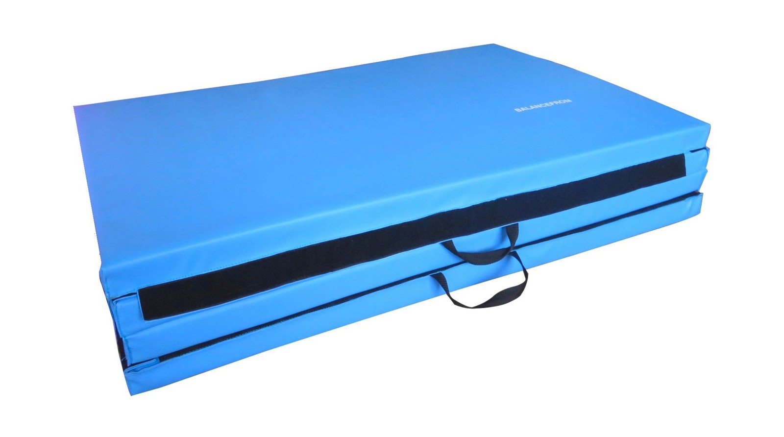 BalanceFrom 10×4 Feet 4-Panel Folding Gymnastics Mat – 2-Inch Thick Pad wi