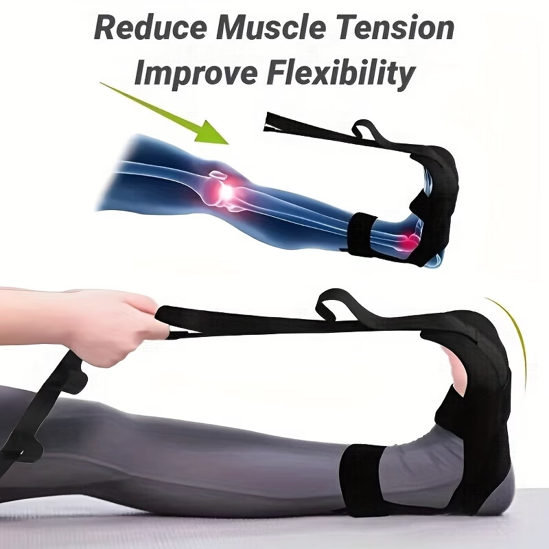 Heavy-Duty Oxford Cloth Yoga Strap with Ankle Straps, Manual System