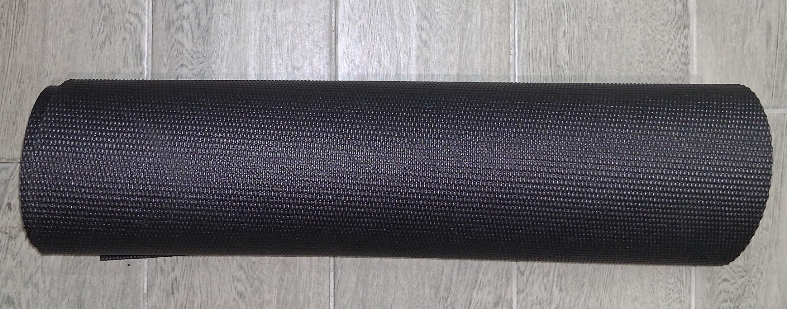 Gaiam Non-Slip Foam Yoga Mat Black Rectangle for Unisex Adults