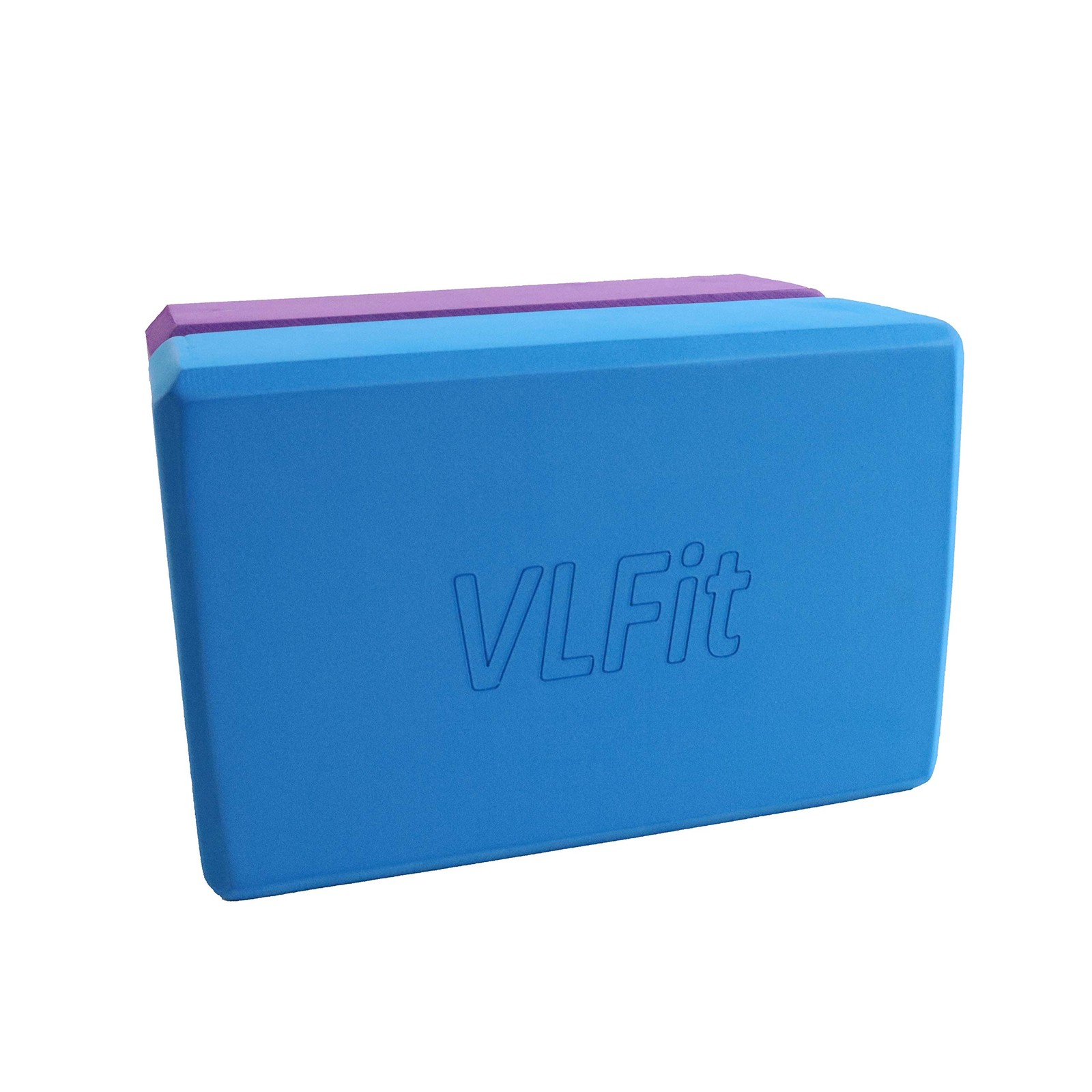 Set of 2 Yoga Blocks/Yoga Block Choose Your Color and Size PURPLE and BLUE