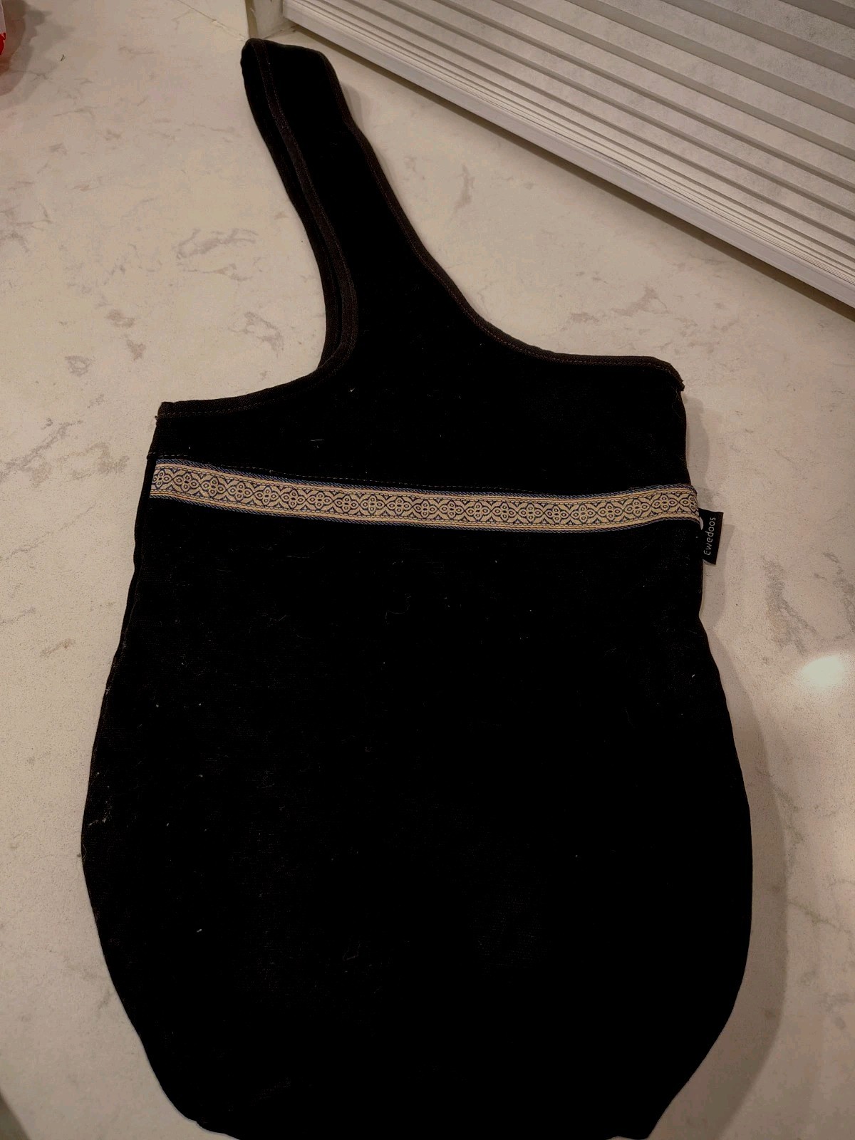 Ewedoos Yoga Mat Bag Canvas Sling Carrier with Pockets